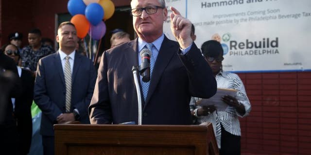 Philadelphia Mayor Jim Kenney did not mince words Tuesday when speaking about President Trump.