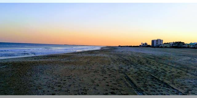A father died while trying to save his children at a North Carolina beach on Sunday.