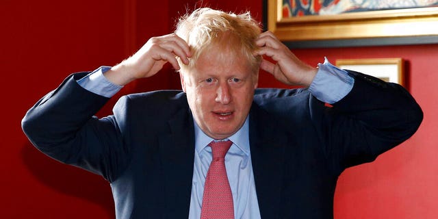 Boris Johnson, pictured here in London on Wednesday, denied he had any fault in the resignation of Kim Darroch as U.K. ambassador to the U.S.