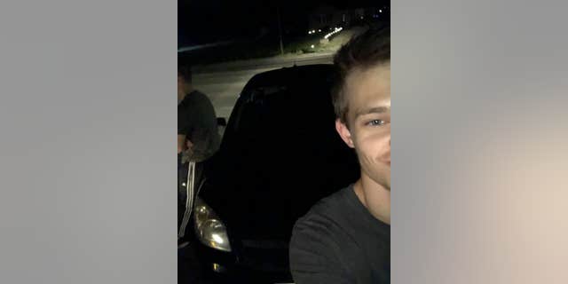 Aeron McQuillin, 18, Bailey Campbell, 17, and Billy Tarbett, 15 helped to push a woman's car over five miles after it broke down in Canada.