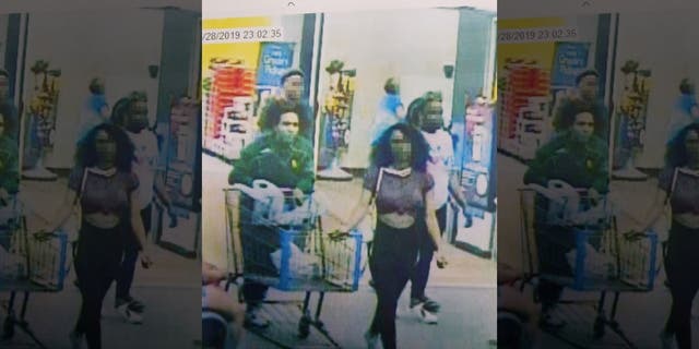 Still video store showing suspects 