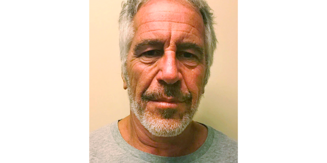 This March 28, 2017 image provided by the New York State Sex Offender Registry shows Jeffrey Epstein. The wealthy financier pleaded not guilty in federal court in New York on Monday, July 8, 2019, to sex trafficking charges following his arrest over the weekend. Epstein will have to remain behind bars until his bail hearing on July 15. (New York State Sex Offender Registry via AP)