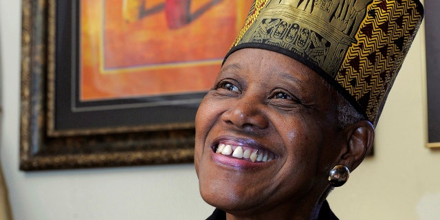 In this Feb. 17, 2010, photo, Sadie Roberts-Joseph, founder of the Odell S. Williams Now and Then Museum of African-American History, now known as the Baton Rouge African-American History Museum, poses for a portrait.