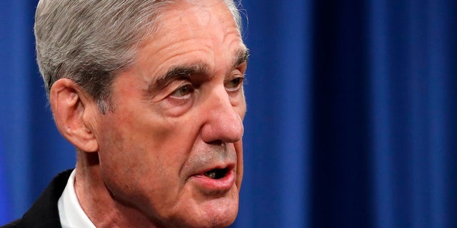 In this May 29 photo, Robert Mueller speaks at the Department of Justice about the Russia investigation. (AP Photo/Carolyn Kaster, File)