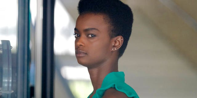 Adau Mornyang, 25, claimed to be truly remorseful for the Jan. 21 incident, during which she allegedly yelled "obscenities and racial slurs" before slapping a flight attendant who tried to calm her.