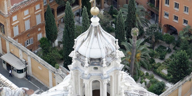 View of the German cemetery in the Vatican. An expert on the family of a Vatican teenager missing in 1983 says there are thousands of bones in an underground room near a Vatican cemetery. (AP Photo / Gregorio Borgia, file)