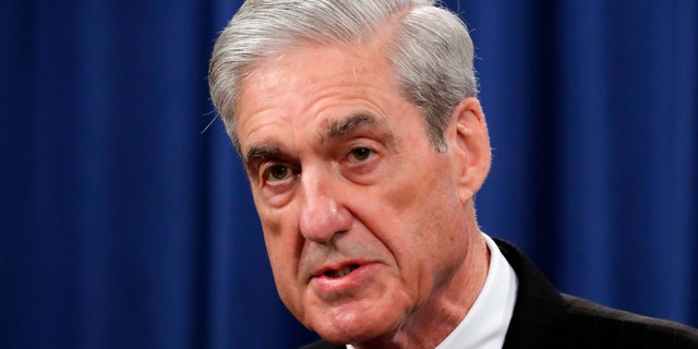 FILE - In this May 29, 2019, file photo, Special counsel Robert Mueller speaks at the Department of Justice in Washington, about the Russia investigation. (AP Photo/Carolyn Kaster, File)