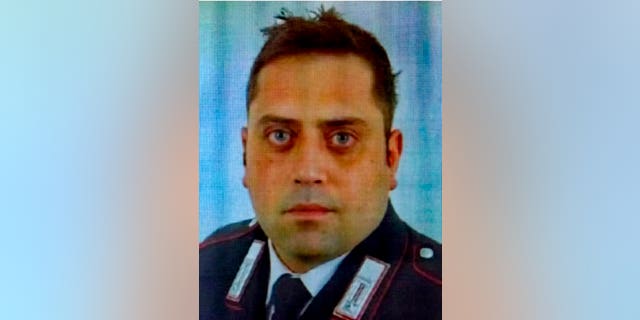 Officer Mario Cerciello Rega, 35, was stabbed to death in Rome early Friday. 