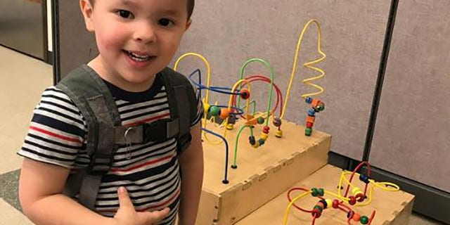 Aiden Salcido, 2, was not inside the car when his parents were found dead, authorities say. (Medford, Ore., Police Department)