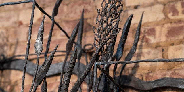 "I forged wheat stalks using various industrial steel types so it became a fun game of reinvention, and I also used images of Van Gogh’s wheat field drawings and paintings as inspiration for creating the whole unit," Trattner said.