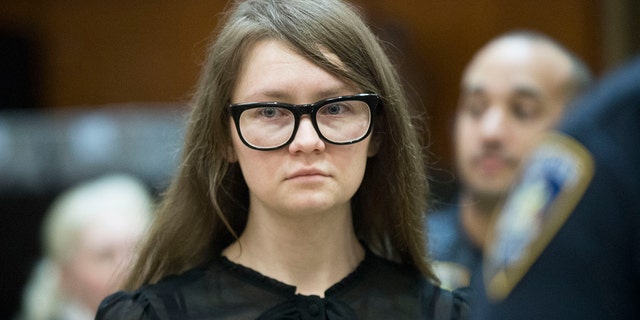 Anna Sorokin, who claimed to be a German heiress, returns to the courtroom during her trial on grand larceny and theft of services charges in New York. (AP Photo/Mary Altaffer, File)
