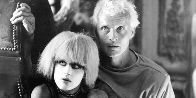 Daryl Hannah and Rutger Hauer in a scene from the film 'Blade Runner', 1982.