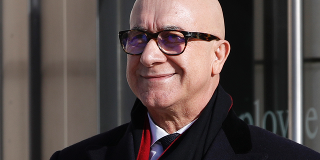 FILE - In this Dec. 17, 2018, file photo, Bijan Kian, whose full name is Bijan Rafiekian, leaves the FBI Washington Field Office in Washington. (AP Photo/Jacquelyn Martin, File)