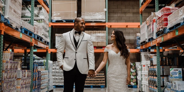 Jessica and Brandon Brown first met at the Waipahu Costco in 2017 in the mac and cheese isle.