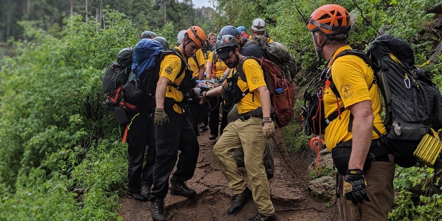 The incident happened on the Devil's Head trail in Douglas County, located about 50 miles south of Denver.