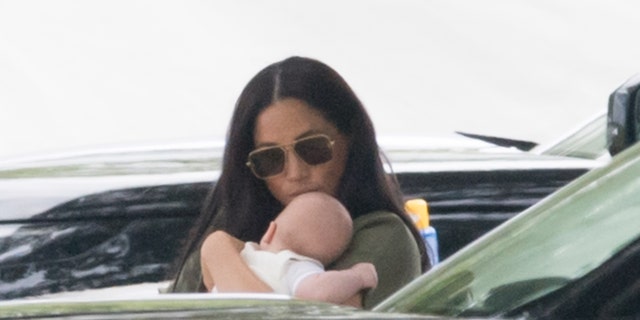 Meghan, Duchess of Sussex and baby Archie Harrison 