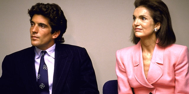 John F. Kennedy Jr. and mother, former first lady Jackie Kennedy Onassis in 1989. (Photo by Time Life Pictures/DMI/The LIFE Picture Collection via Getty Images/Getty Images)