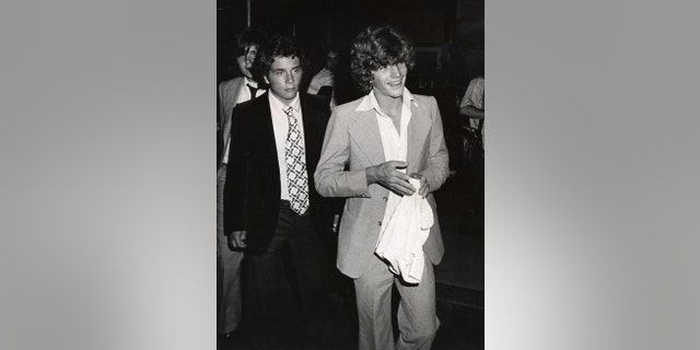 John F. Kennedy Jr. and Anthony Radziwill at the Rainbow Room in New York City. (Photo by Ron Galella/WireImage)