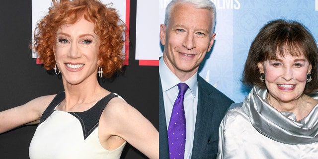 Kathy Griffin said she may have known Anderson Cooper's mother, Gloria Vanderbilt, better than he did.