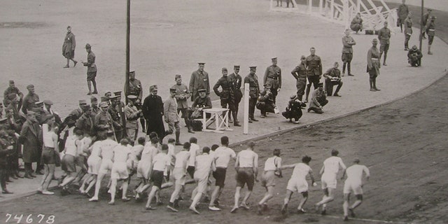 The Inter-Allied Games were contested between the U.S., Australia, Belgium, Canada, Czecho-Slovakia, France, Greece, Arabia, Italy, Newfoundland, New Zealand, Portugal, Romania and Great Britain.