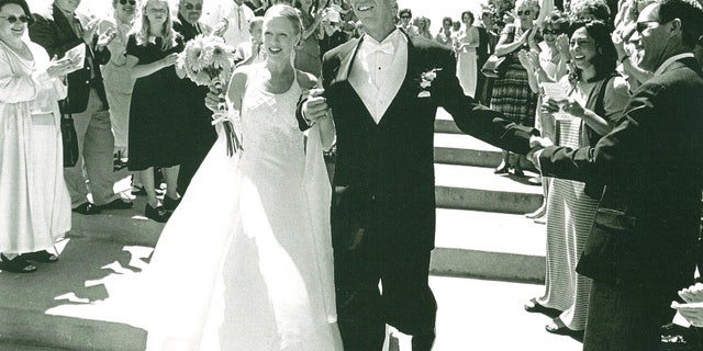 The author on his wedding day.