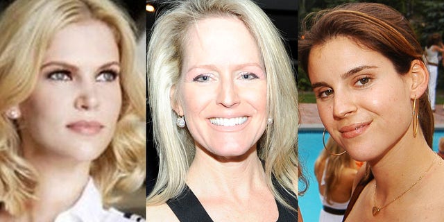 Nadia Marcinkova, Lesley Groff, and Sarah Kellen (L-R) were all given immunity as part of a plea deal for Jeffrey Epstein in 2008.