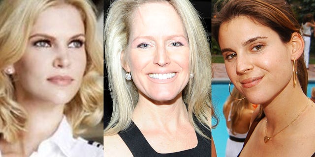 Nadia Marcinkova, Lesley Groff, and Sarah Kellen (L-R) were all given immunity as part of a plea deal for Jeffrey Epstein in 2008.