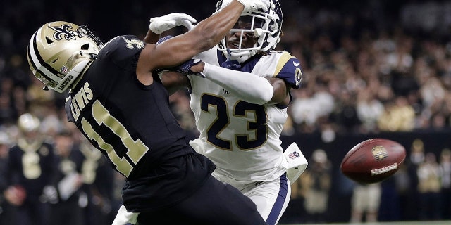 A Louisiana judge has ordered that NFL Commissioner Roger Goodell and three officials from January’s NFC title game be questioned under oath in September about an infamous “no-call” that helped the Los Angeles Rams beat the New Orleans Saints in January’s NFC title game, an attorney said Monday, July 29, 2019. (AP Photo/Gerald Herbert, File)