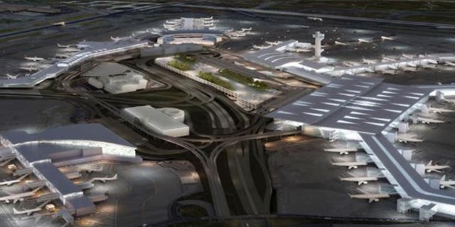 Federal authorities pulled a suspected terrorist sympathizer from a plane at JFK Airport on Friday, according to a report.