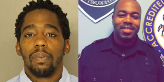 Christian Bey, is a person of interest in the fatal shooting of off-duty Pittsburgh officer Calvin Hall.