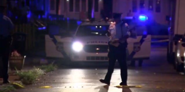 One man was killed and five others were hurt in a shooting moments before a rap video was to be filmed in southwest Philadelphia on Sunday, according to police.