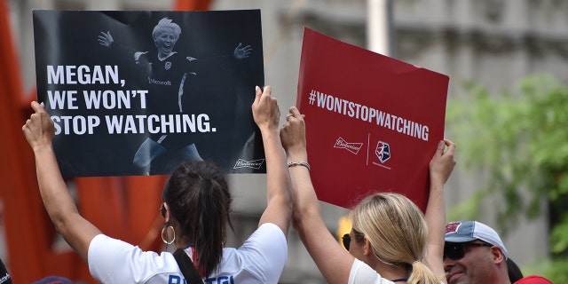 Fans vowed to watch Megan Rapinoe while she plays with Reign FC of the NWSL.