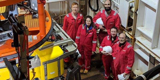 Students from the University of Southampton and Stockholm KTH took part in the expedition aboard the Stril Explorer.