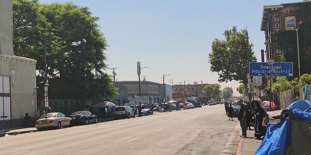 Advocates and community outreach workers worry what housing development will mean for the thousands of homeless and itinerant people who currently call the rundown neighborhood home. (Andrew O'Reilly/Fox News)