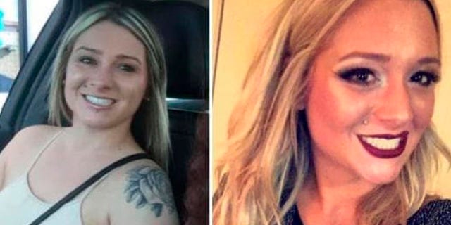 These undated images provided by the Richmond, Ky. Police Department show, Savannah Spurlock. 23, who was last scene leaving a Lexington, Ky., bar with several men on Jan. 4, 2019.