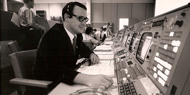 Picture of Apollo 11 guidance officer Steve Bales. (Credit: NASA-Houston Public Affairs)