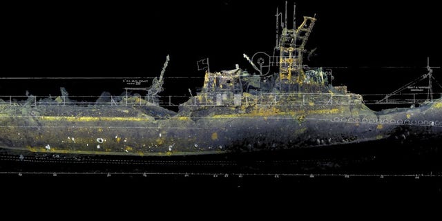 USS Grunion Stern Section (PRNewsfoto/Lost 52 Project)