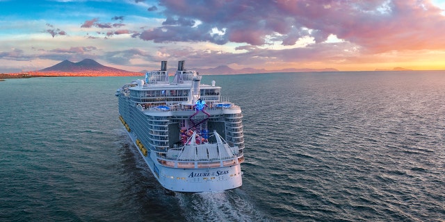 Pictured here is Royal Caribbean's Allure of the Seas ship.