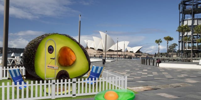 Booking.com created the unusual first-ever fruit-shaped dwelling to celebrate America’s National Avocado Day.
