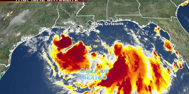 Tropical Storm Barry is forecast to be a hurricane by Friday night.