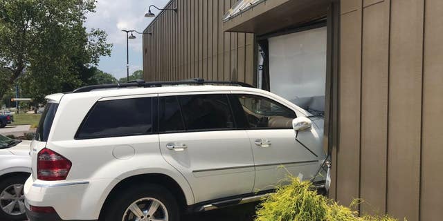It is not known at this time what led to the car driving through the restaurant.