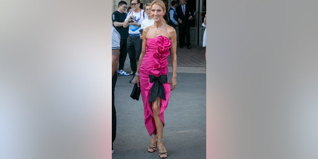 Celine Dion on June 29, 2019 in Paris.