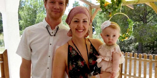 Corby was diagnosed with an aggressive and difficult-to-treat breast cancer.