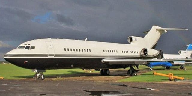 Epstein's Boeing 727 was known as the "Lolita Express." (John Coates, airport-data.com)