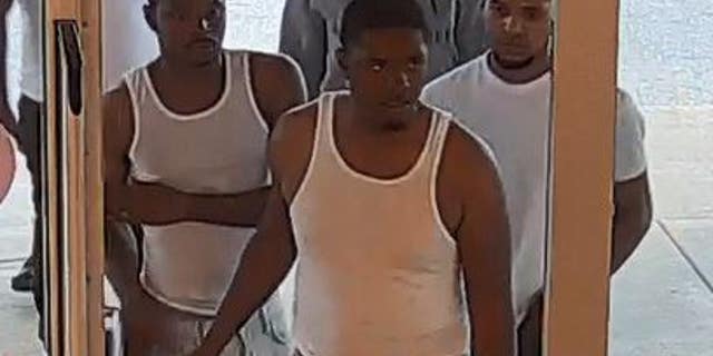 Police are still searching for the suspects — who they say are possibly connected to another outlet mall case nearby -- and released pictures of the men on July 4.