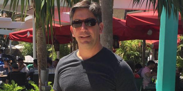 Gabriel Crispo, 49, who was struck and killed while out jogging with his girlfriend and his dog.