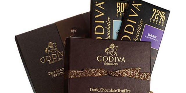 Godiva labeling often reads "Belgium 1926"