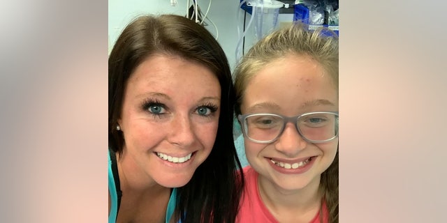Alicia Phillips was curling her sister Gracie's hair before church when she suddenly slumped forward.