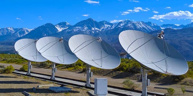 The Owens Valley Radio Observatory is located in the Sierra Nevada mountains of California.