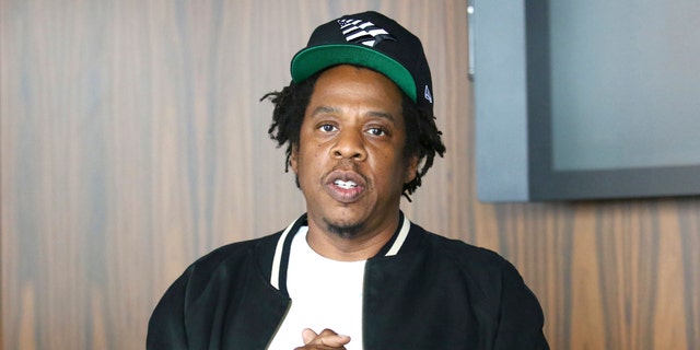 Jay-Z 's entertainment company Roc Nation has a hand in selecting the performers at major NFL events. (Photo by Greg Allen/Invision/AP)